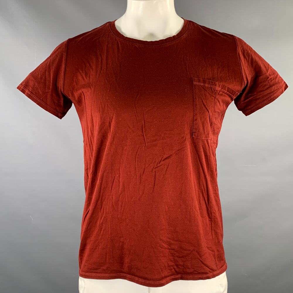 NICE COLLECTIVE Size XL Red Cotton Classic T-shirt